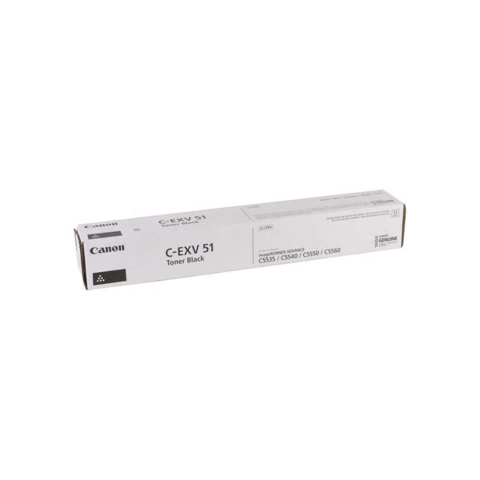 Canon C-EXV-51 Siyah Orjinal Fotokopi Toneri