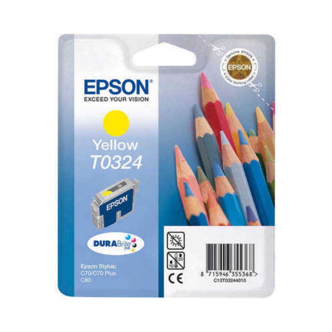 Epson T0324-C13T03244020 Sarı Orjinal Kartuş