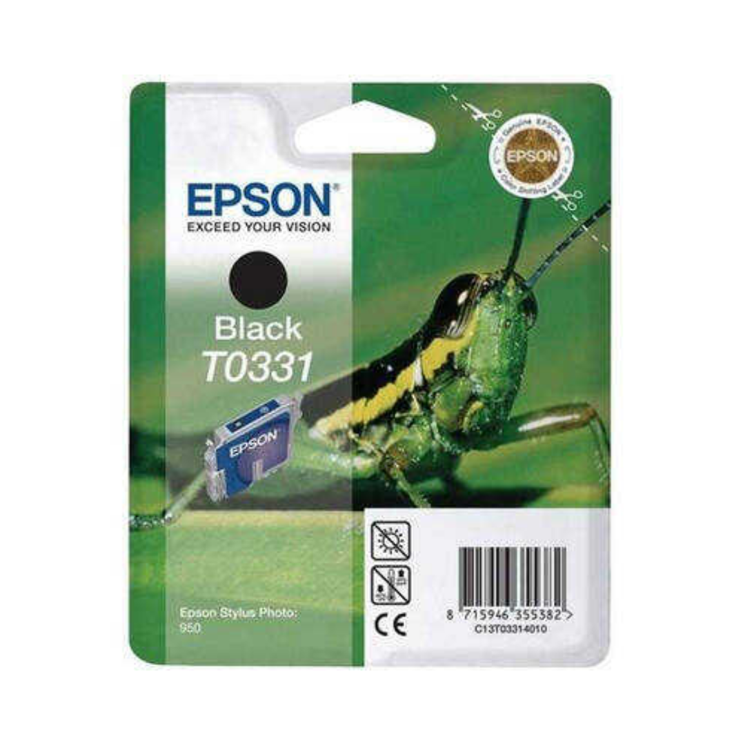 Epson T0331-C13T03314020 Siyah Orjinal Kartuş