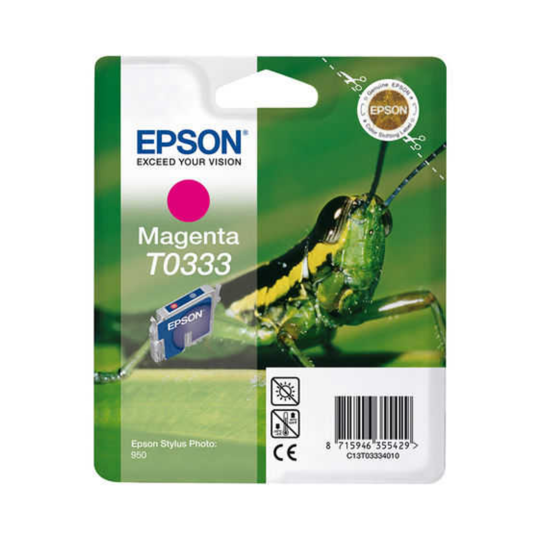 Epson T0333-C13T03334020 Kırmızı Orjinal Kartuş