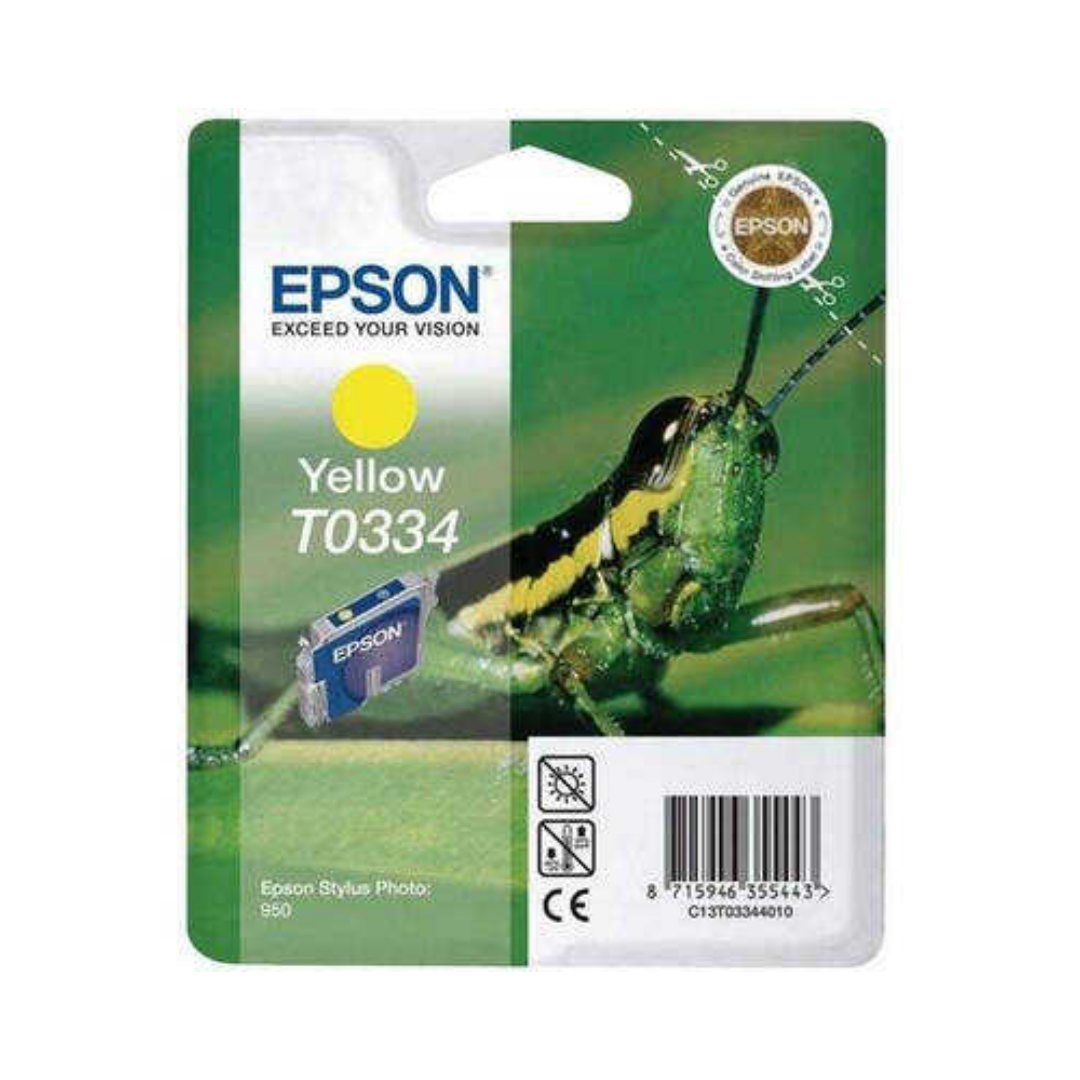 Epson T0334-C13T03344020 Sarı Orjinal Kartuş