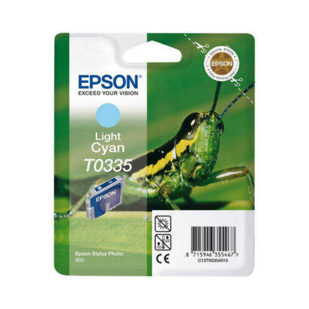 Epson T0335-C13T03354020 Açık Mavi Orjinal Kartuş