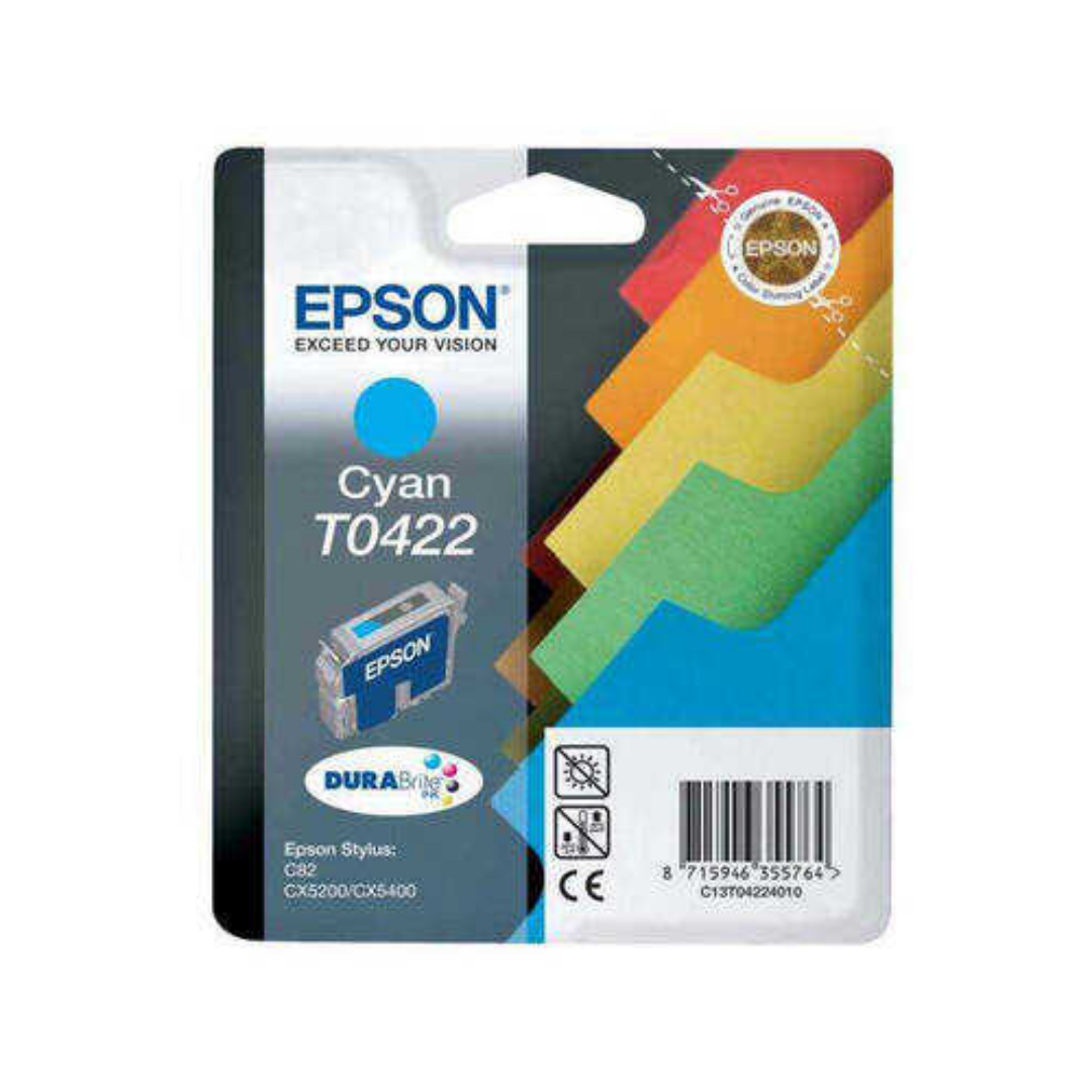 Epson T0422-C13T04224020 Mavi Orjinal Kartuş
