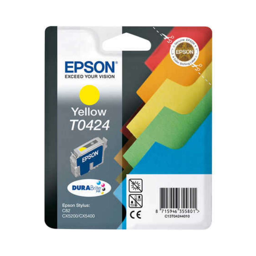 Epson T0424-C13T04244020 Sarı Orjinal Kartuş