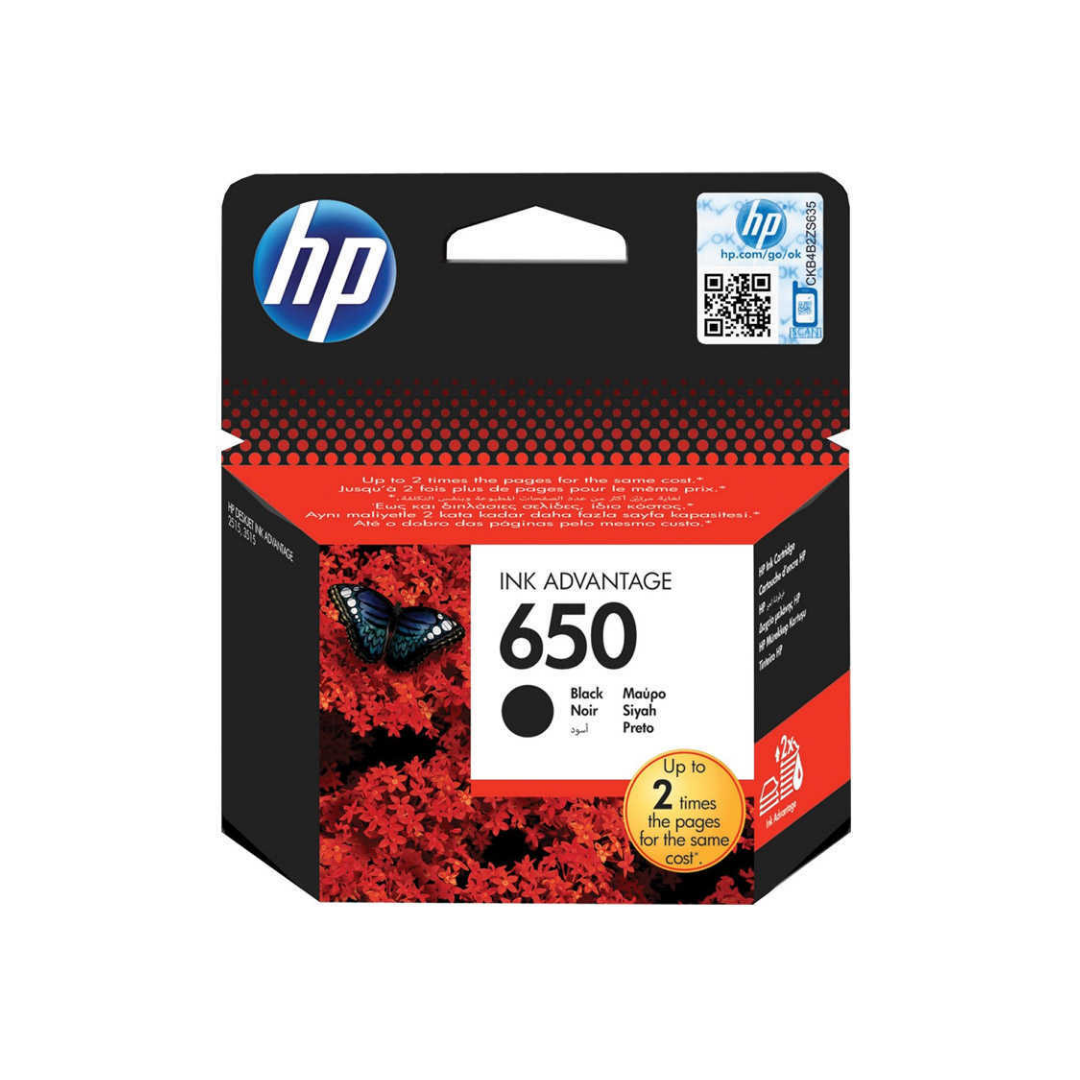 Hp 650-CZ101AE Orjinal Siyah Kartuş