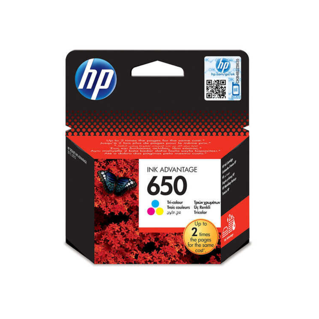 Hp 650-CZ102AE Orjinal Renkli Kartuş