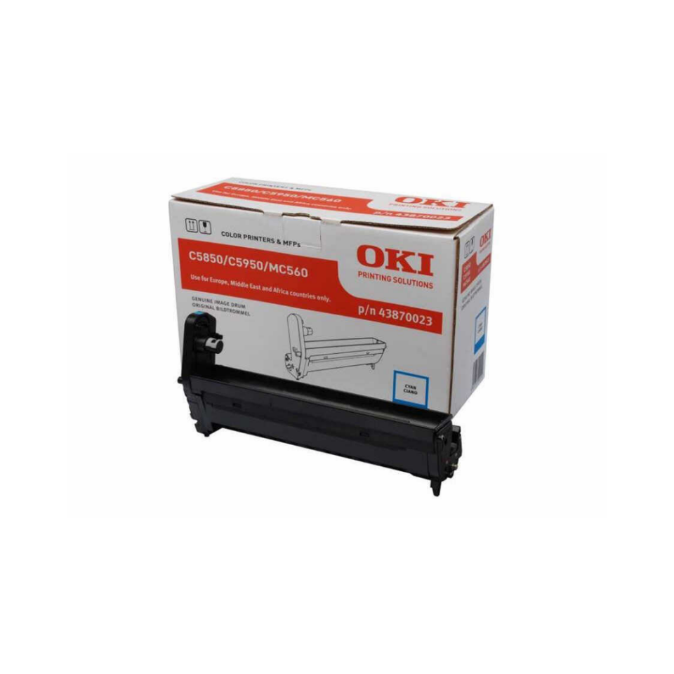 Oki C5850-43870023 Orjinal Mavi Drum Ünitesi