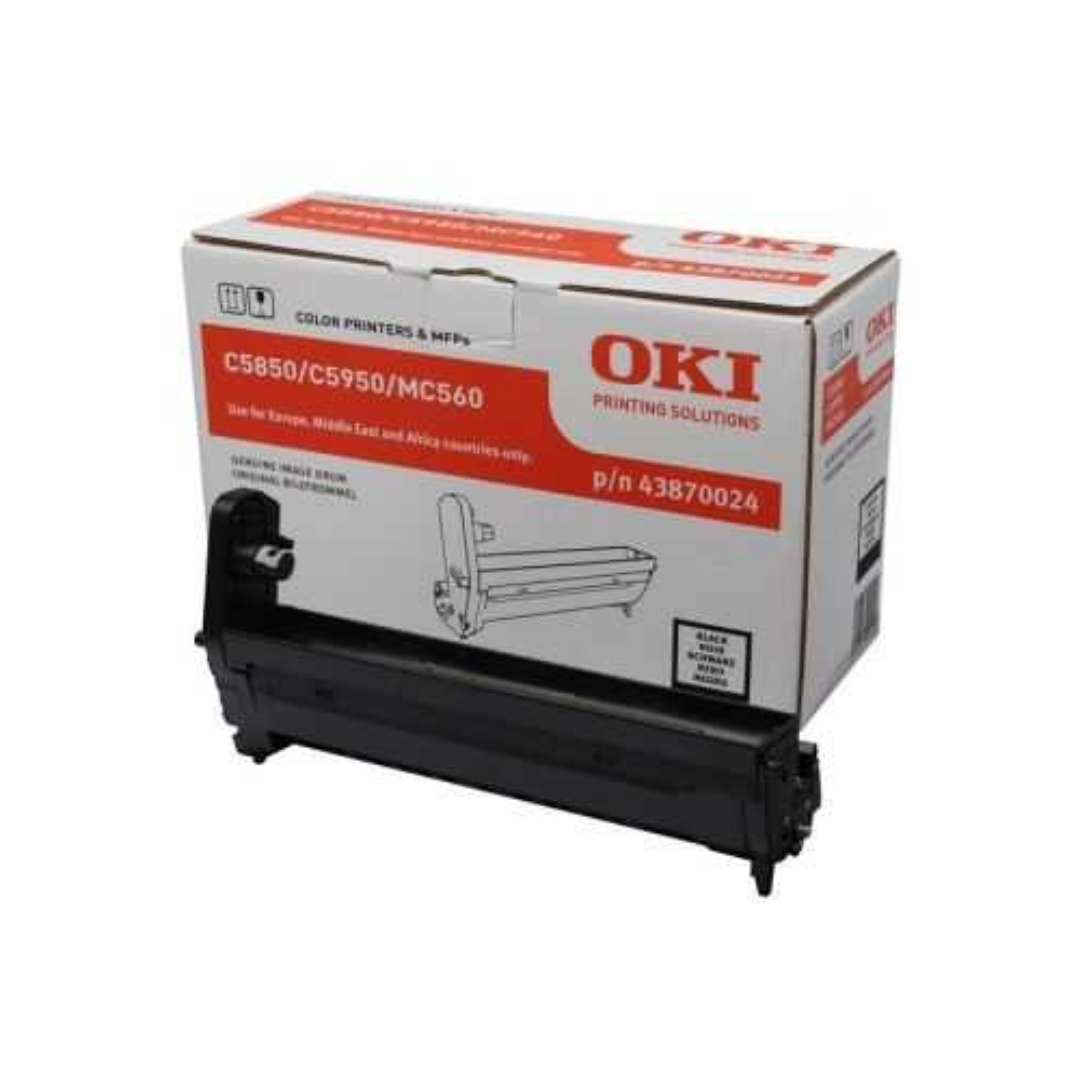 Oki C5850-43870024 Orjinal Siyah Drum Ünitesi