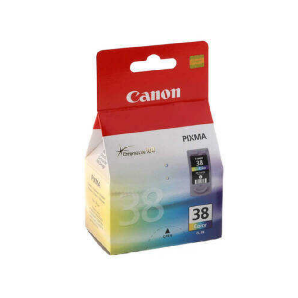 Canon CL-38 Renkli Orjinal Kartuş