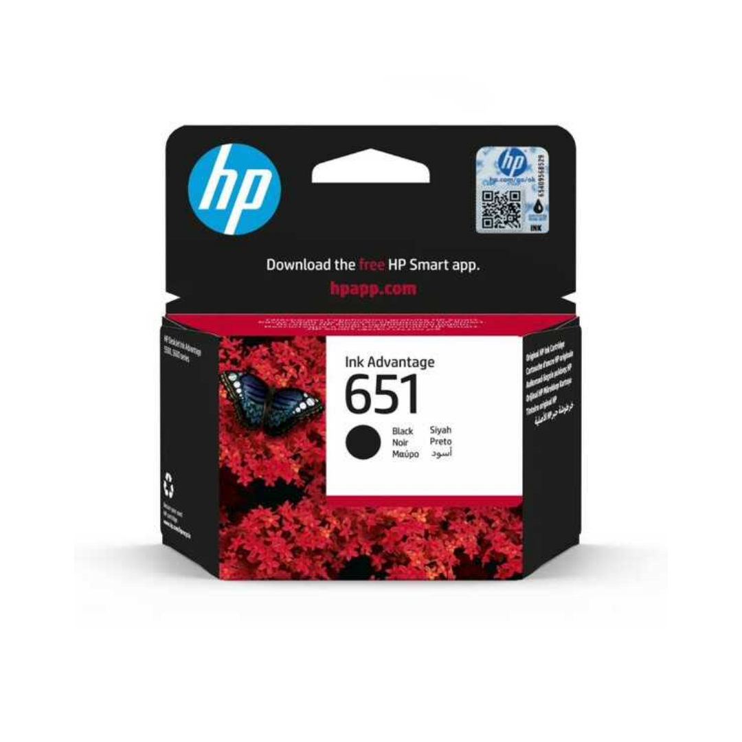HP 651-C2P10A Siyah Orjinal Kartuş
