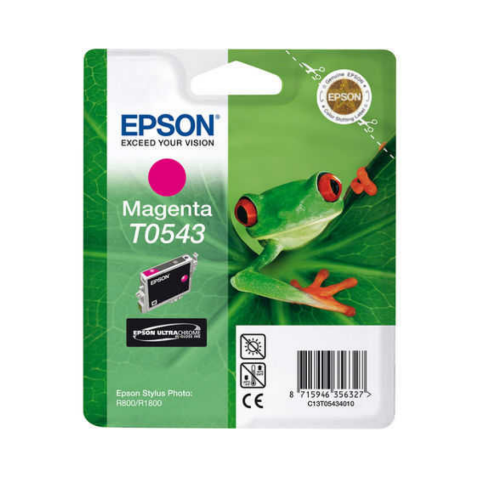 Epson T0543-C13T05434020 Kırmızı Orjinal Kartuş