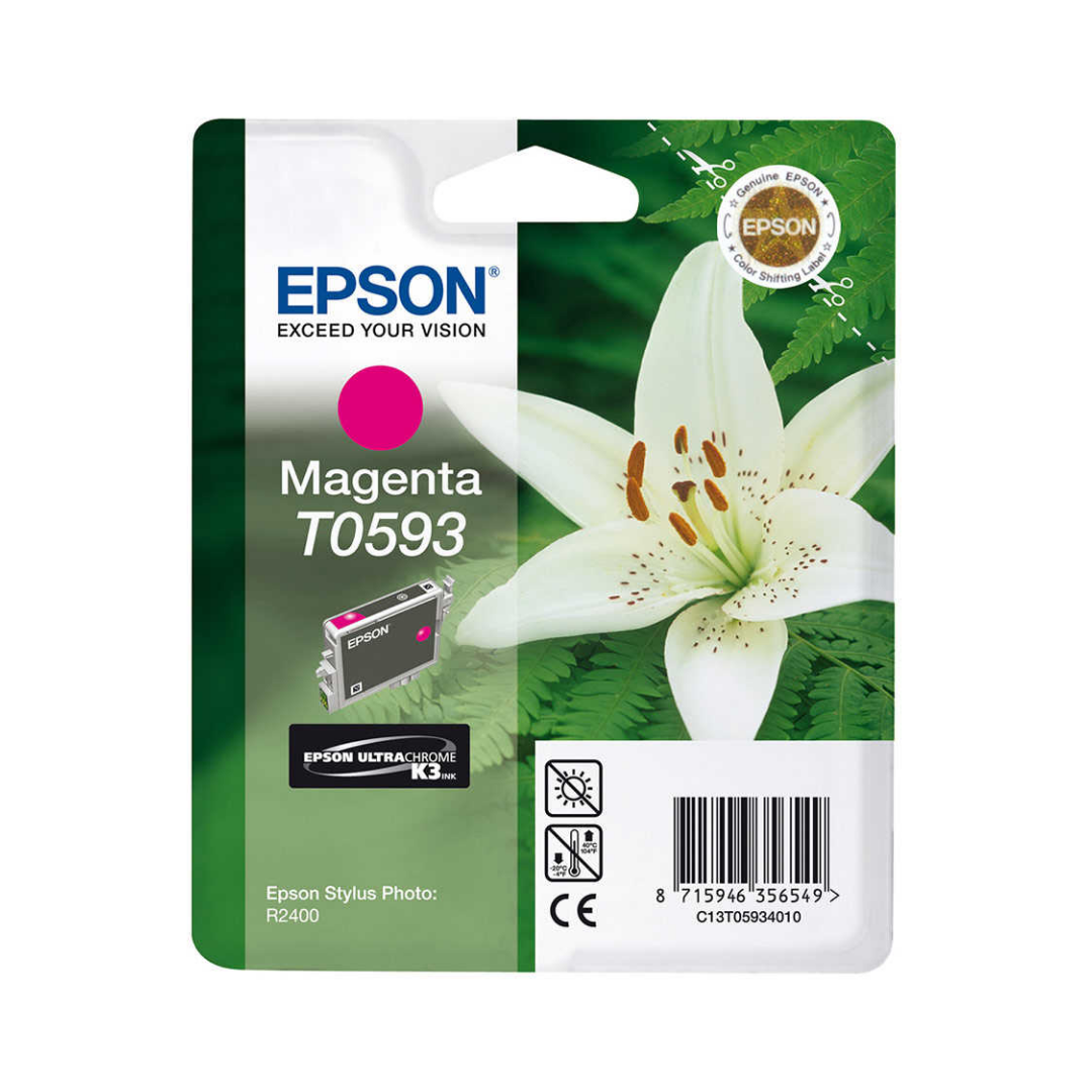Epson T0593-C13T05934020 Kırmızı Orjinal Kartuş