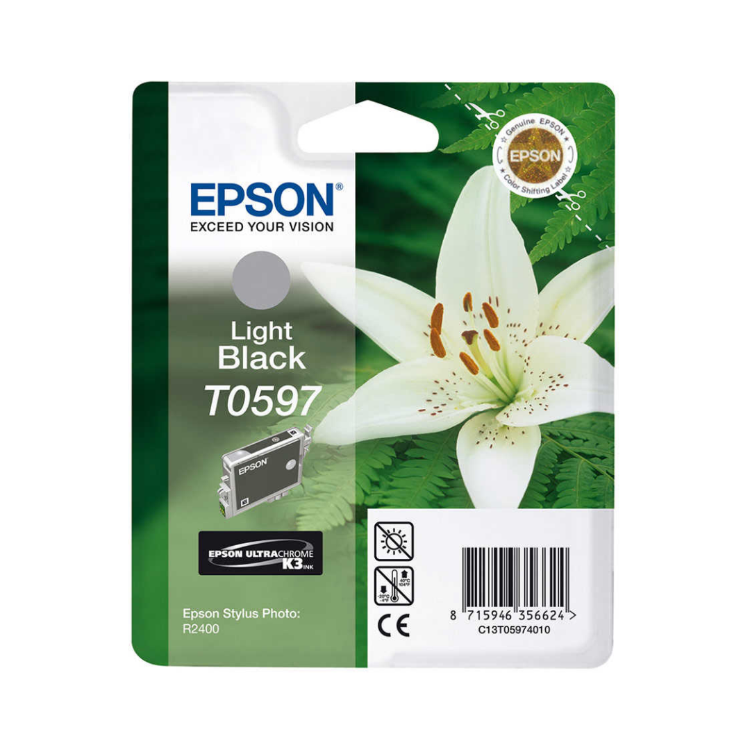 Epson T0597-C13T05974020 Açık Siyah Orjinal Kartuş