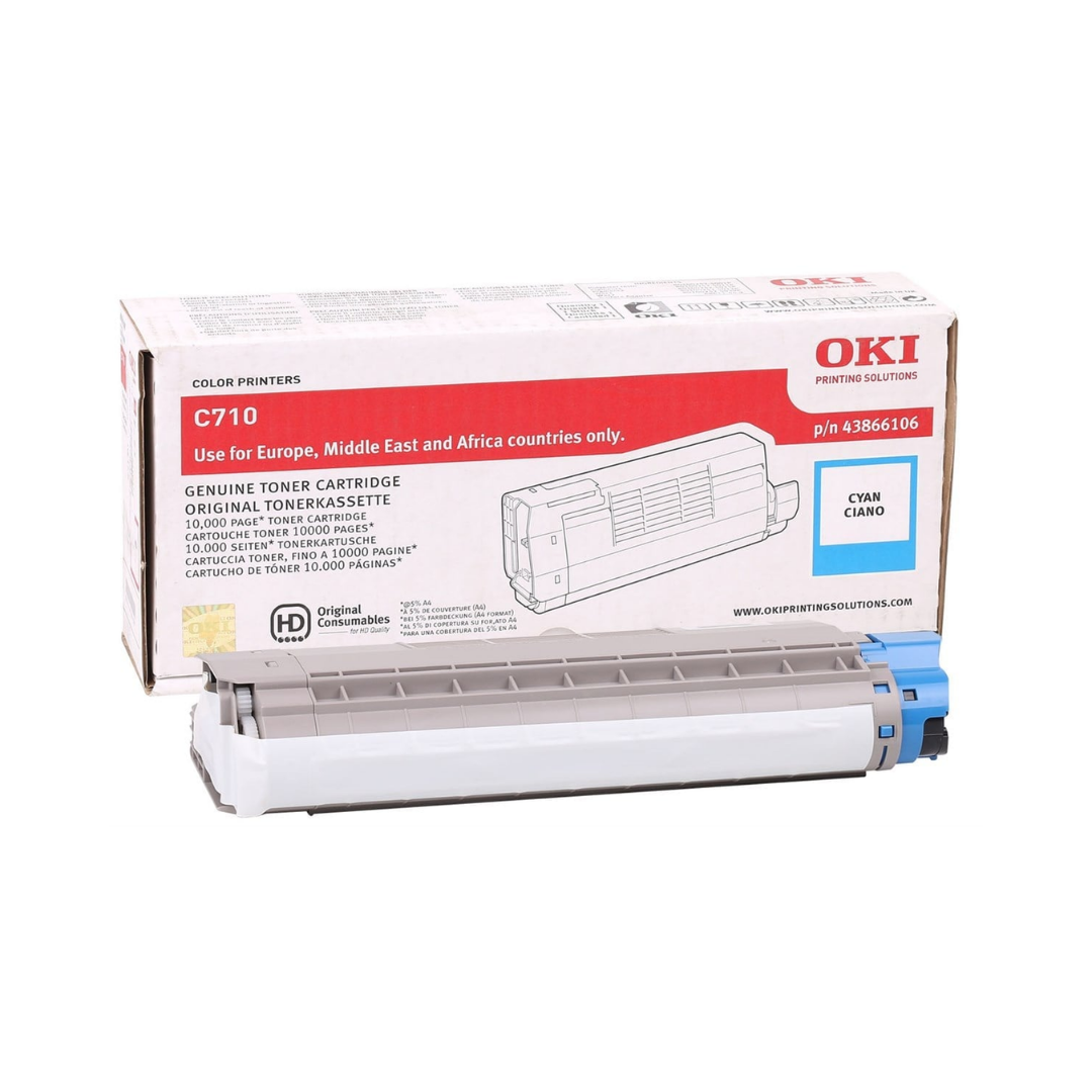 Oki C710-44318623 Mavi Orjinal Toner
