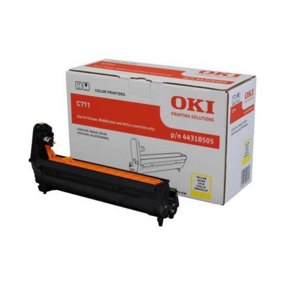Oki C711-44318505 Orjinal Sarı Drum Ünitesi
