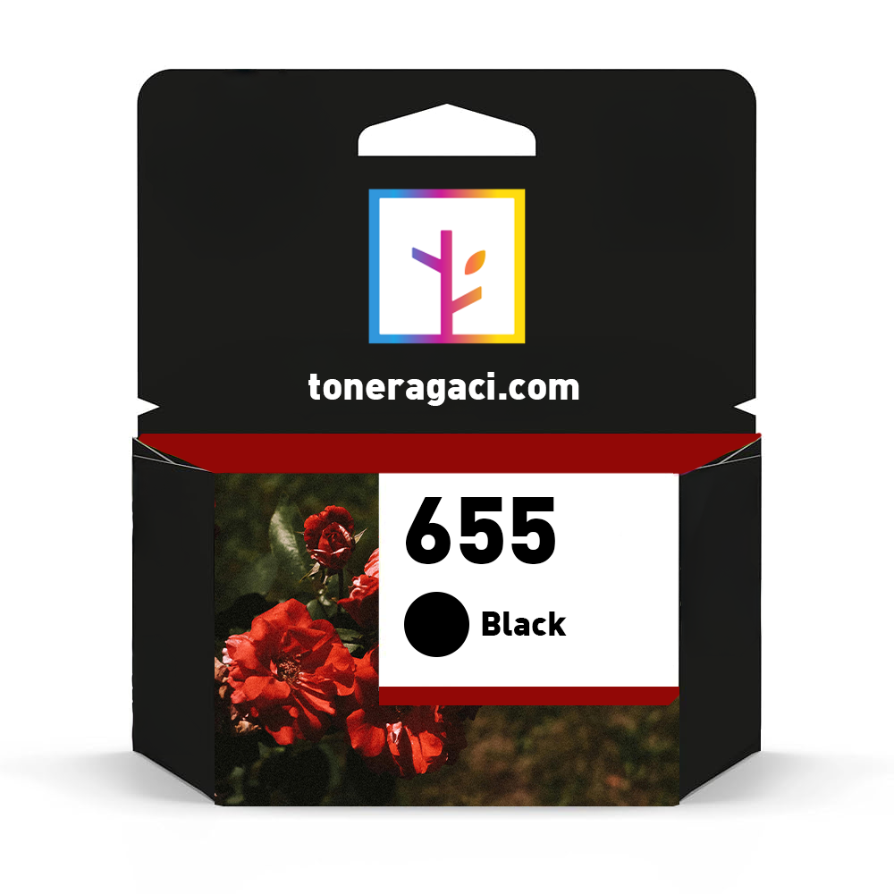 Hp 655-CZ109AE Muadil Siyah Kartuş