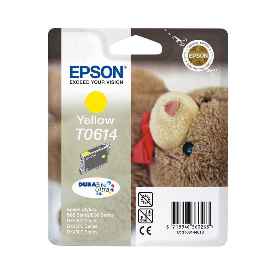 Epson T0614-C13T06144020 Sarı Orjinal Kartuş