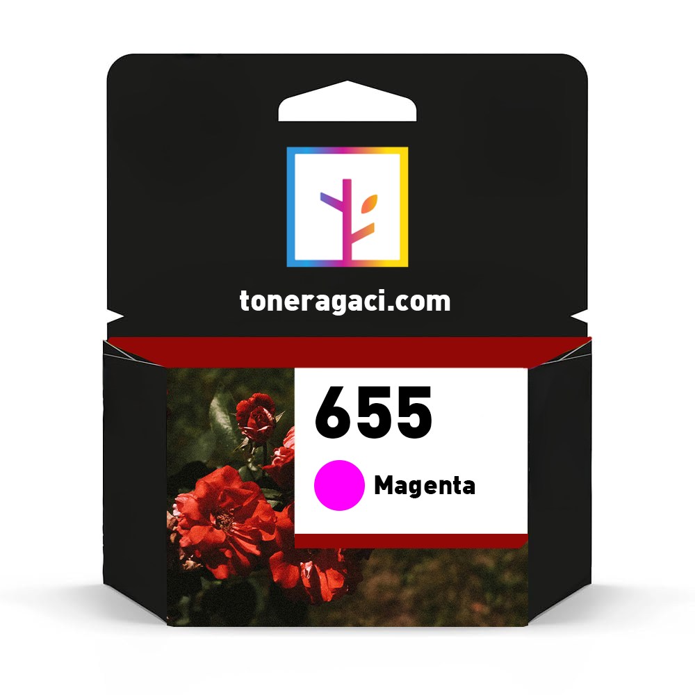 Hp 655-CZ111AE Muadil Kırmızı Kartuş
