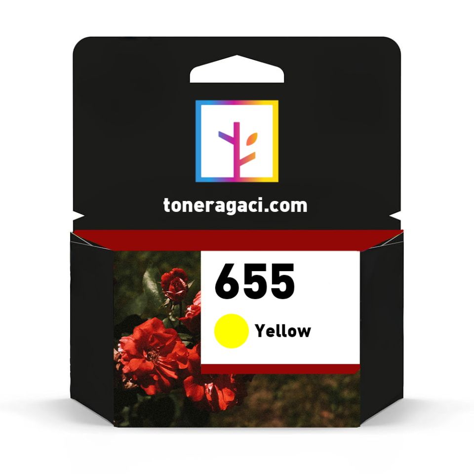 Hp 655-CZ112AE Muadil Sarı Kartuş