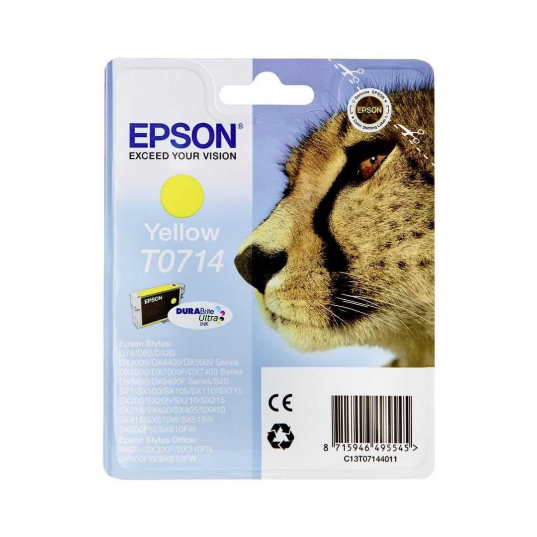 Epson T0714-C13T07144020 Sarı Orjinal Kartuş