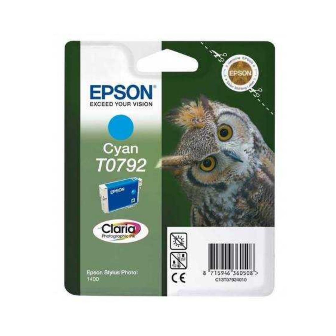 Epson T0792-C13T07924020 Mavi Orjinal Kartuş