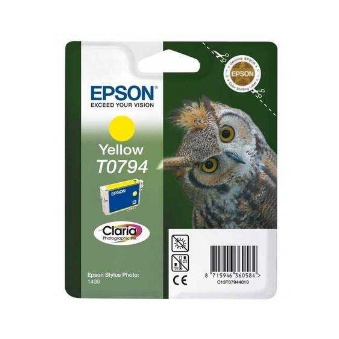 Epson T0794-C13T07944020 Sarı Orjinal Kartuş