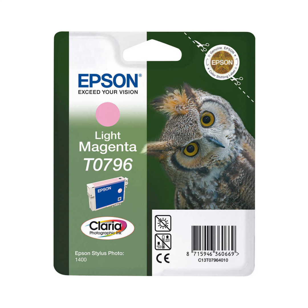 Epson T0796-C13T07964020 Açık Kırmızı Orjinal Kartuş