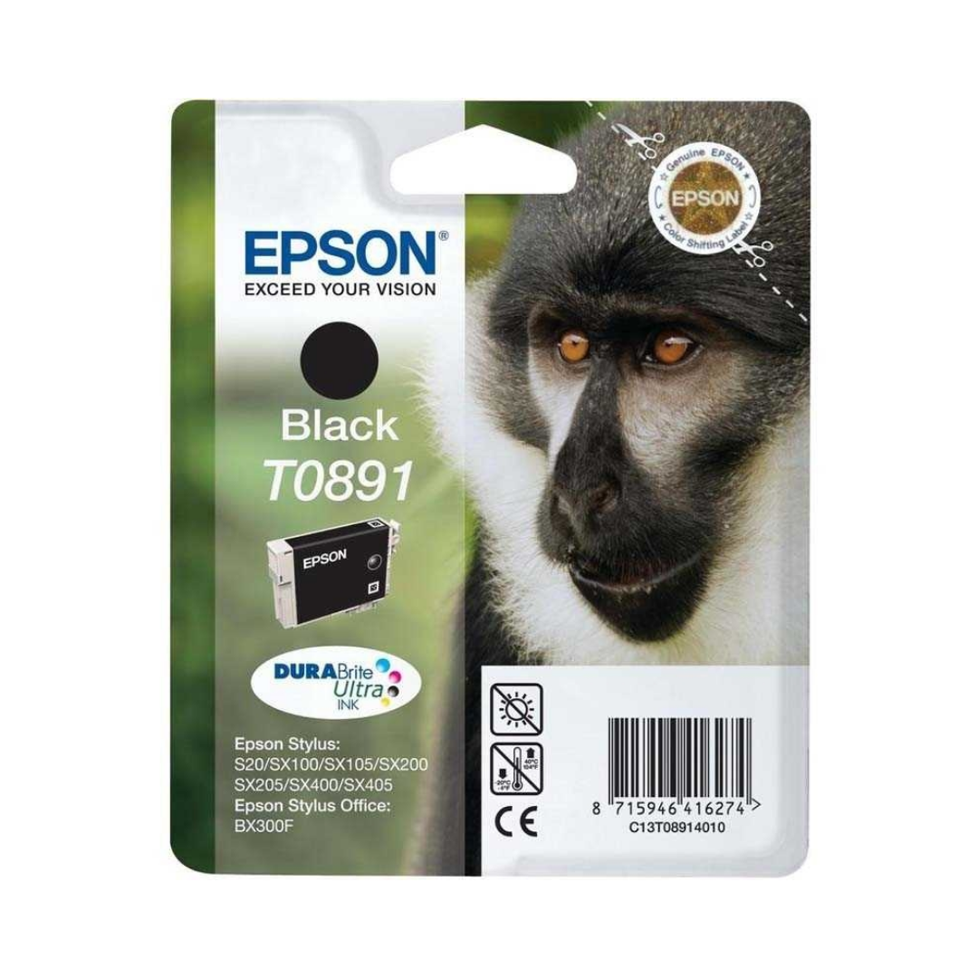 Epson T0891-C13T08914020 Siyah Orjinal Kartuş