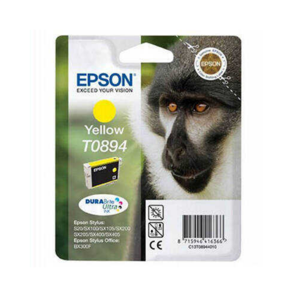 Epson T0894-C13T08944020 Sarı Orjinal Kartuş
