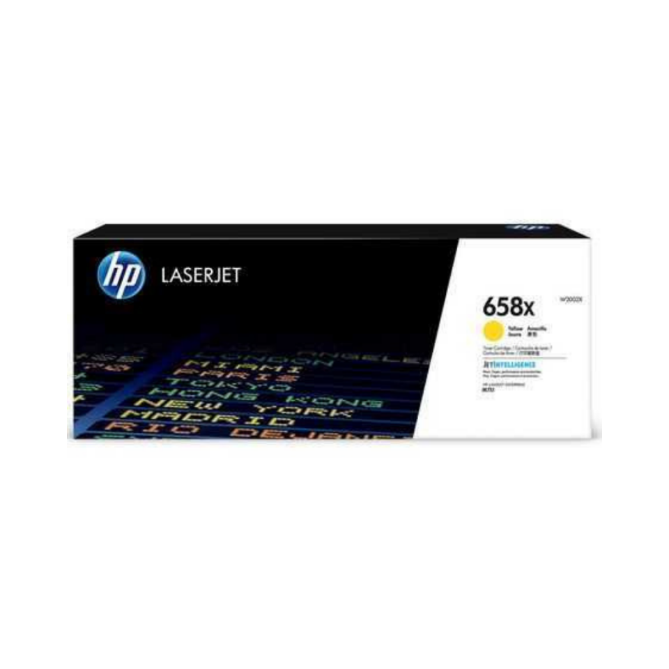 Hp 658X-W2002X Sarı Orjinal Toner