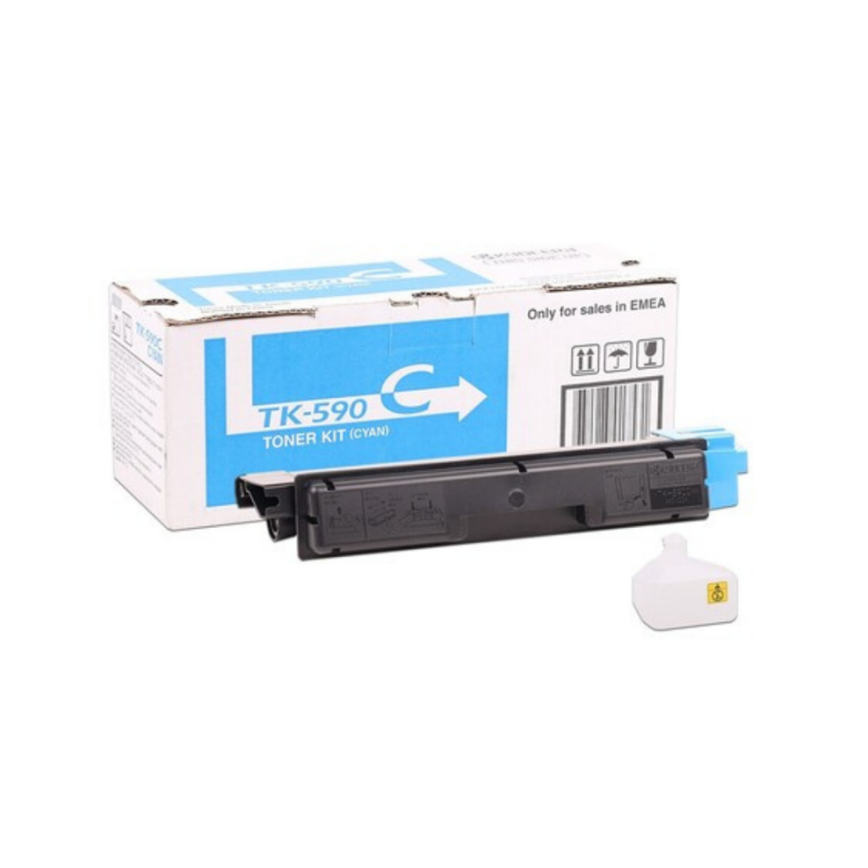 Kyocera Mita TK-590 Orjinal Mavi Toner