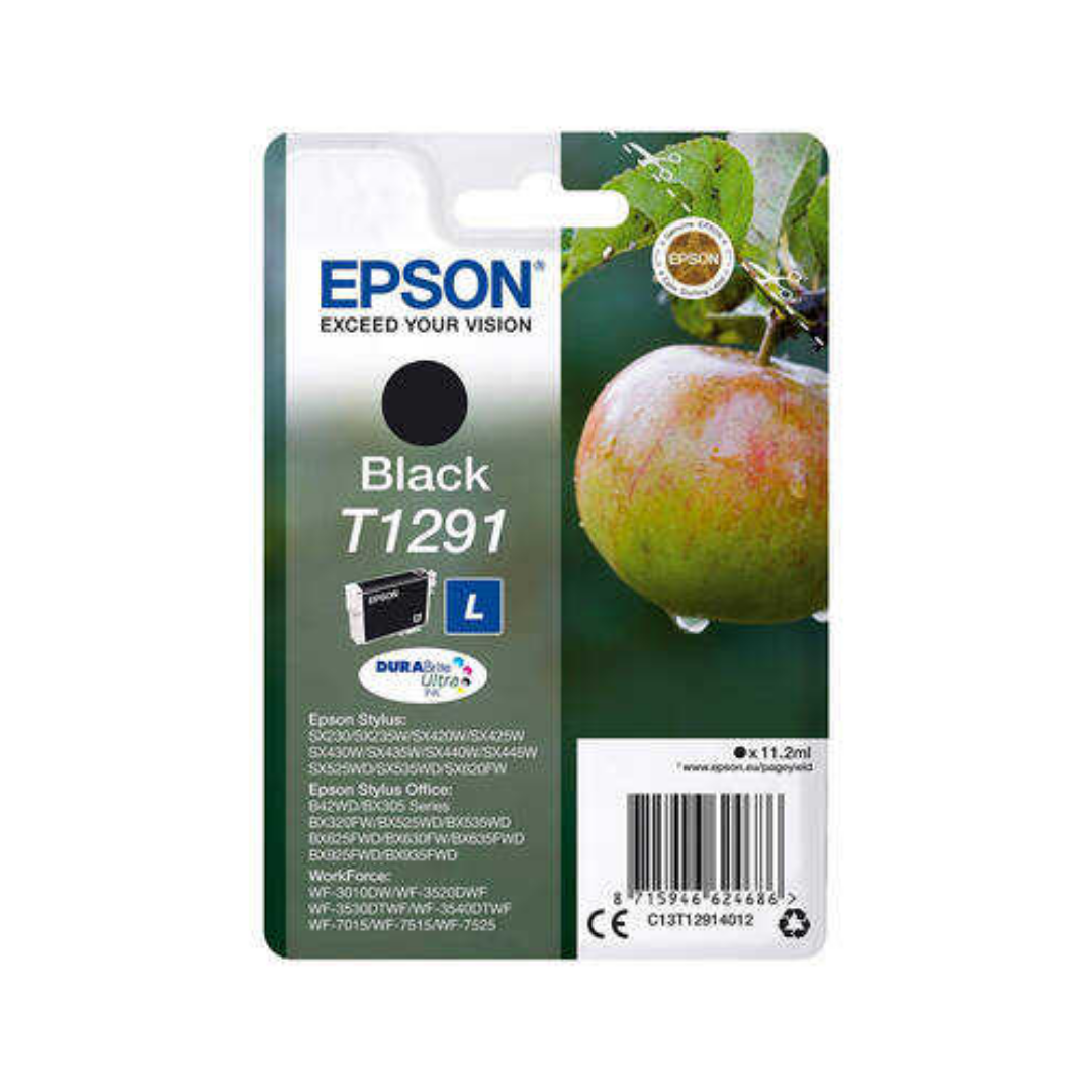 Epson T1291-C13T12914020 Siyah Orjinal Kartuş