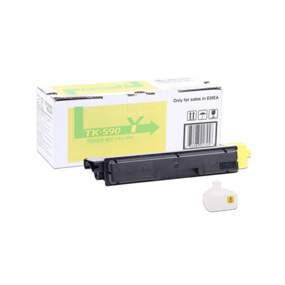 Kyocera Mita TK-590 Orjinal Sarı Toner