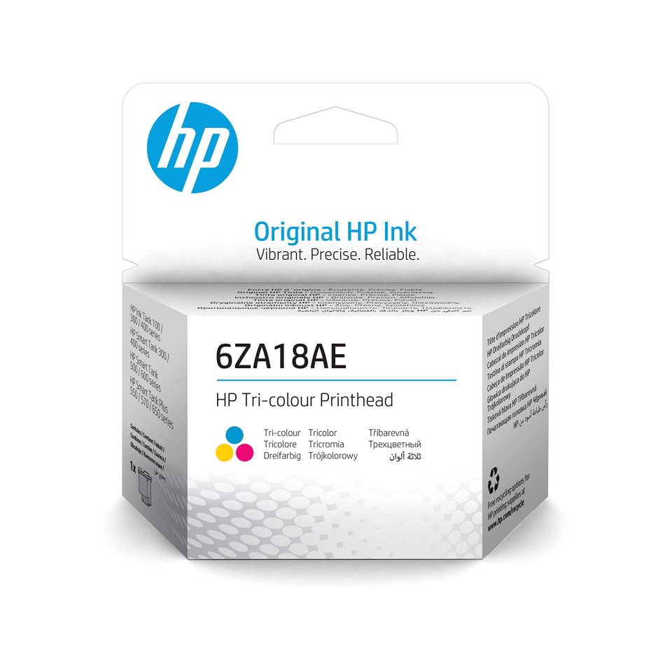 HP 6ZA18AE Renkli Orjinal Baskı Kafası