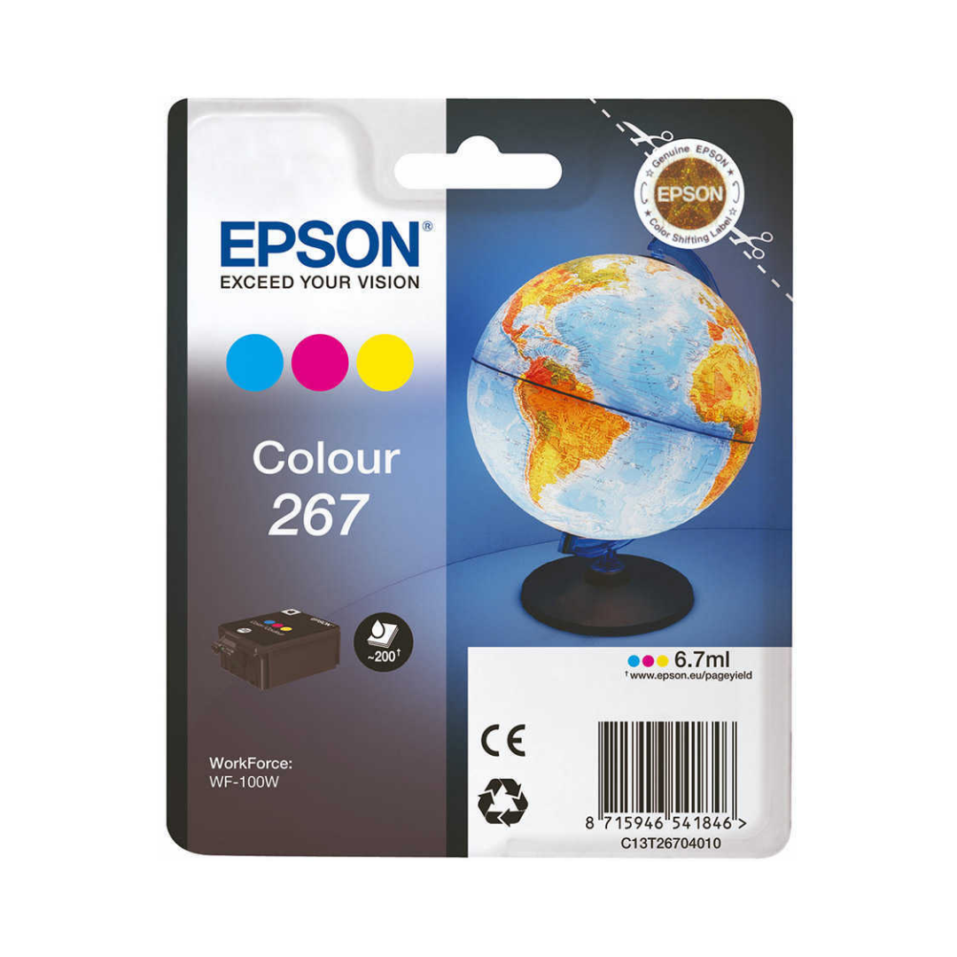 Epson T267-C13T26704010 Renkli Orjinal Kartuş