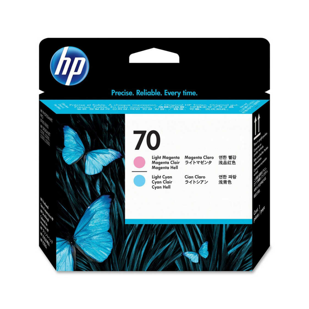 Hp 70-C9405A Orjinal Açık Kırmızı Ve Açık Mavi Baskı Kafası