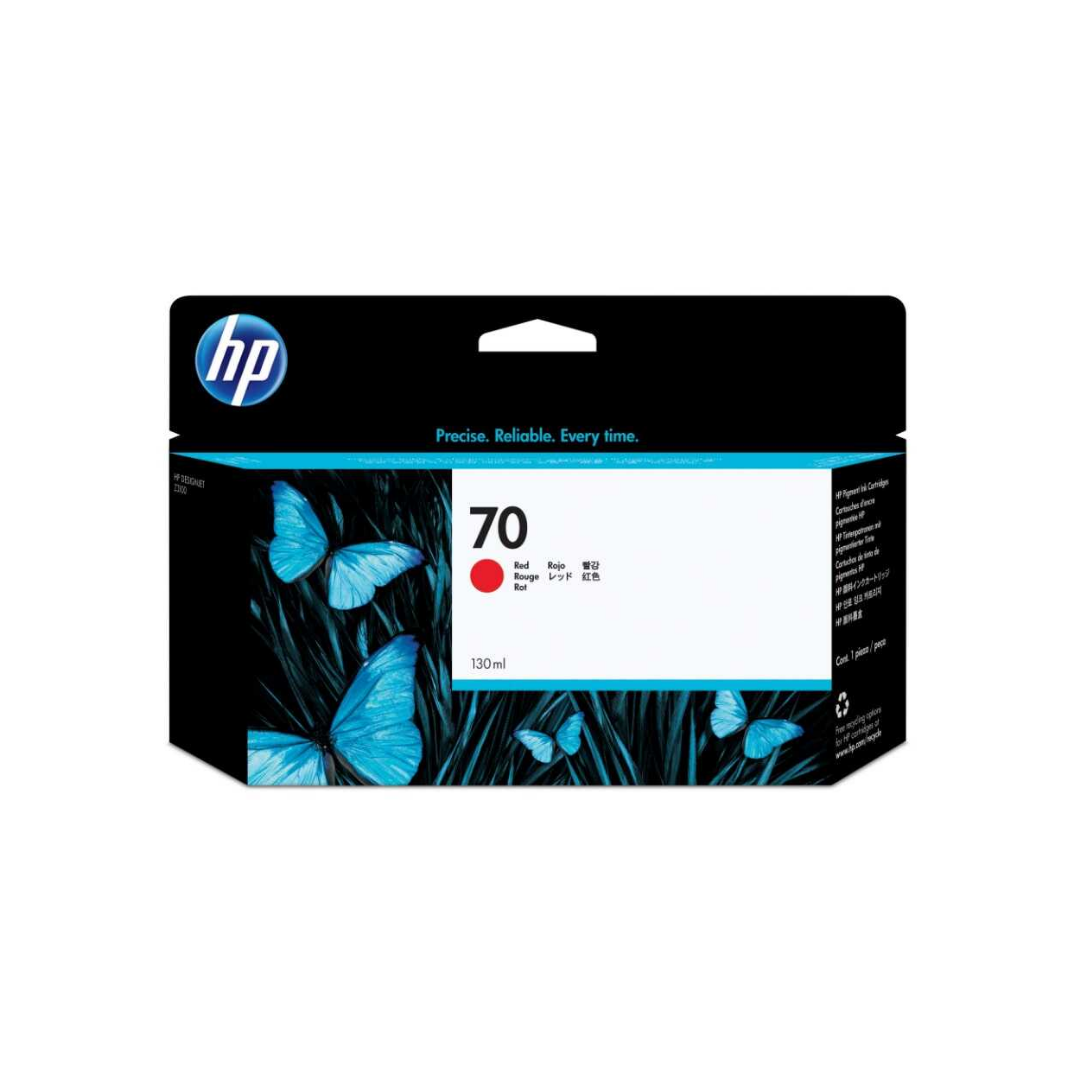 Hp 70-C9456A Kırmızı-Red Orjinal Kartuş