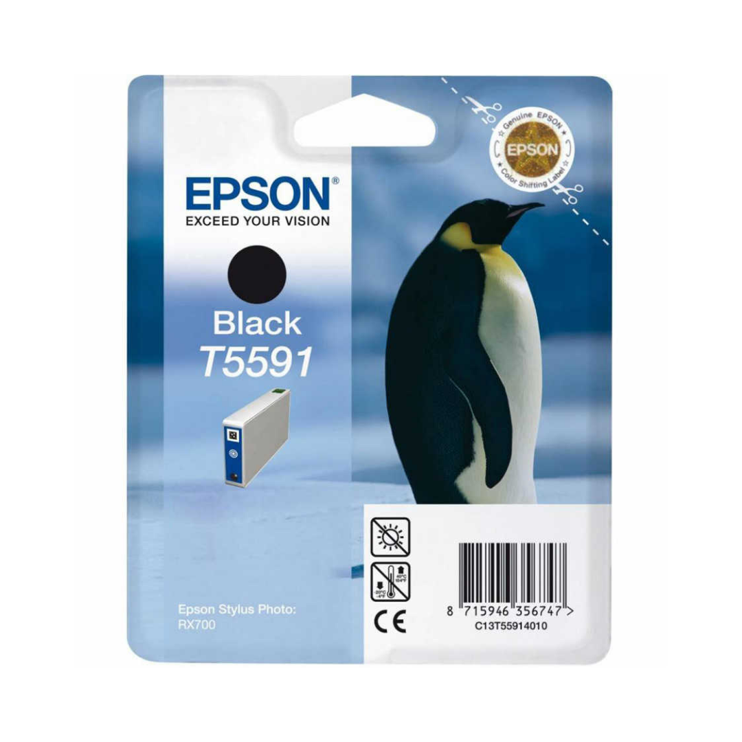 Epson T5591-C13T55914020 Siyah Orjinal Kartuş