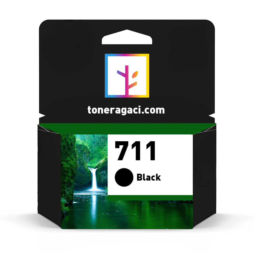 Hp 711-CZ129A Siyah Muadil Kartuş