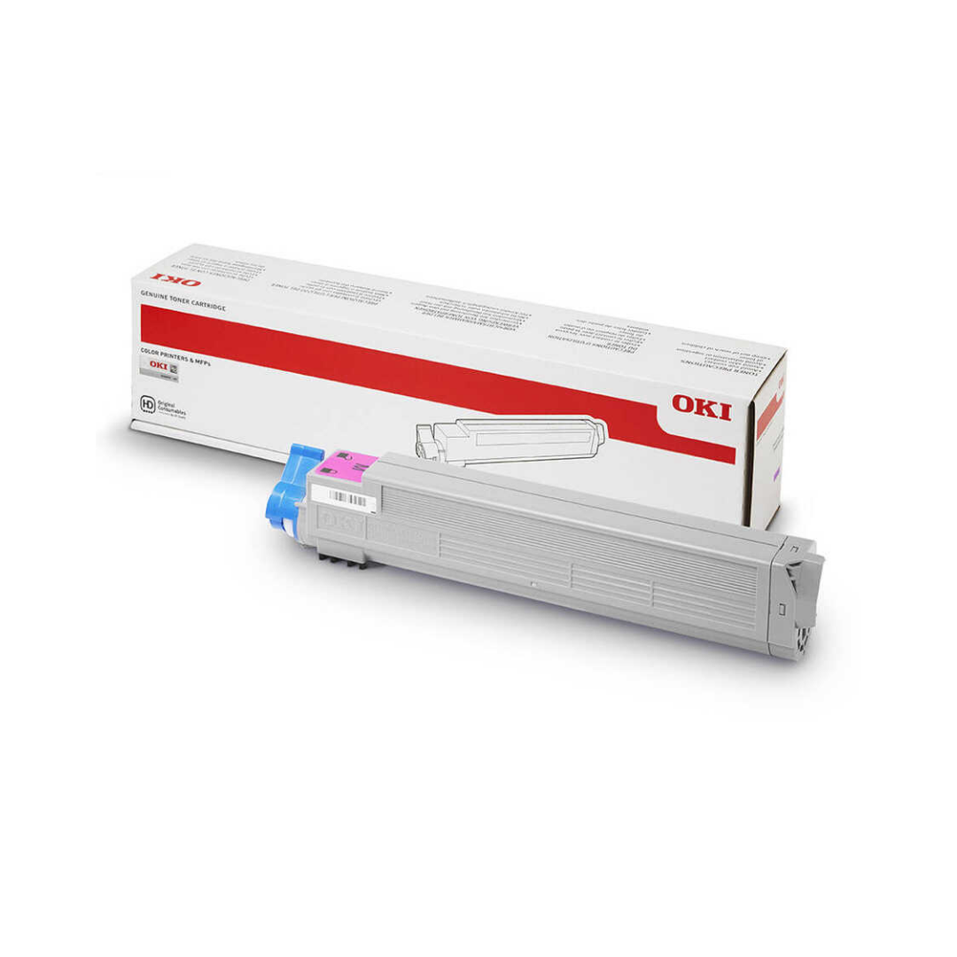 Oki C9655 Kırmızı Orjinal Toner