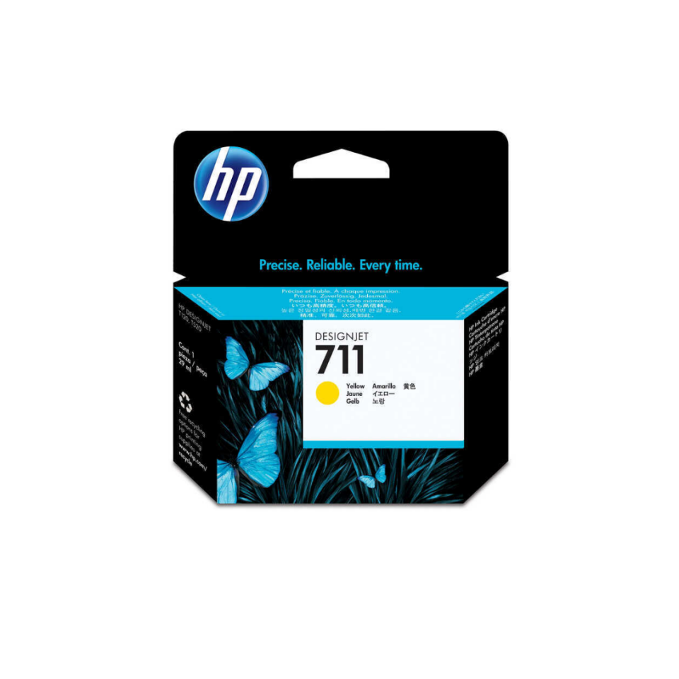 HP 711-CZ132A Sarı Orjinal Kartuş