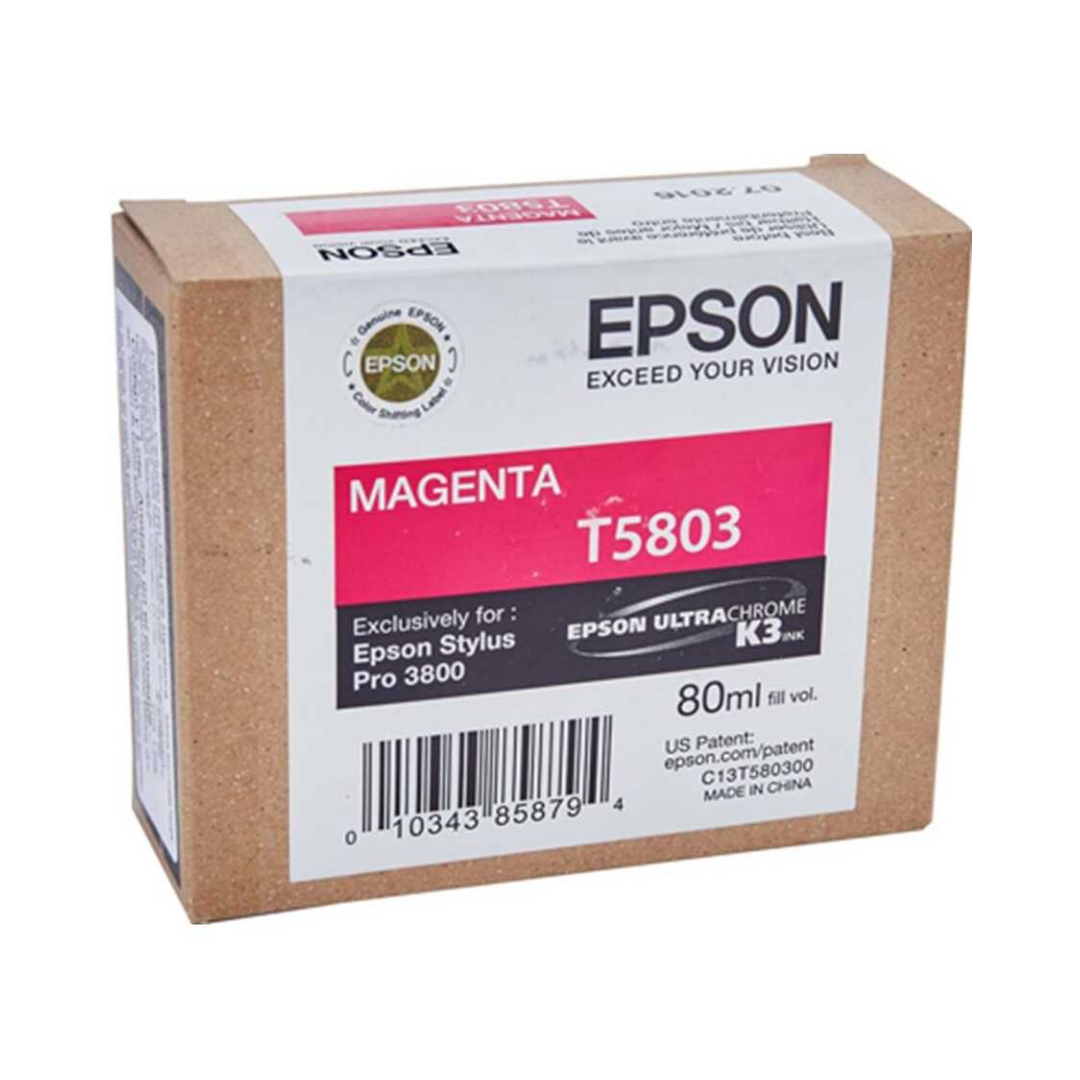 Epson T5803-C13T580300 Kırmızı Orjinal Kartuş