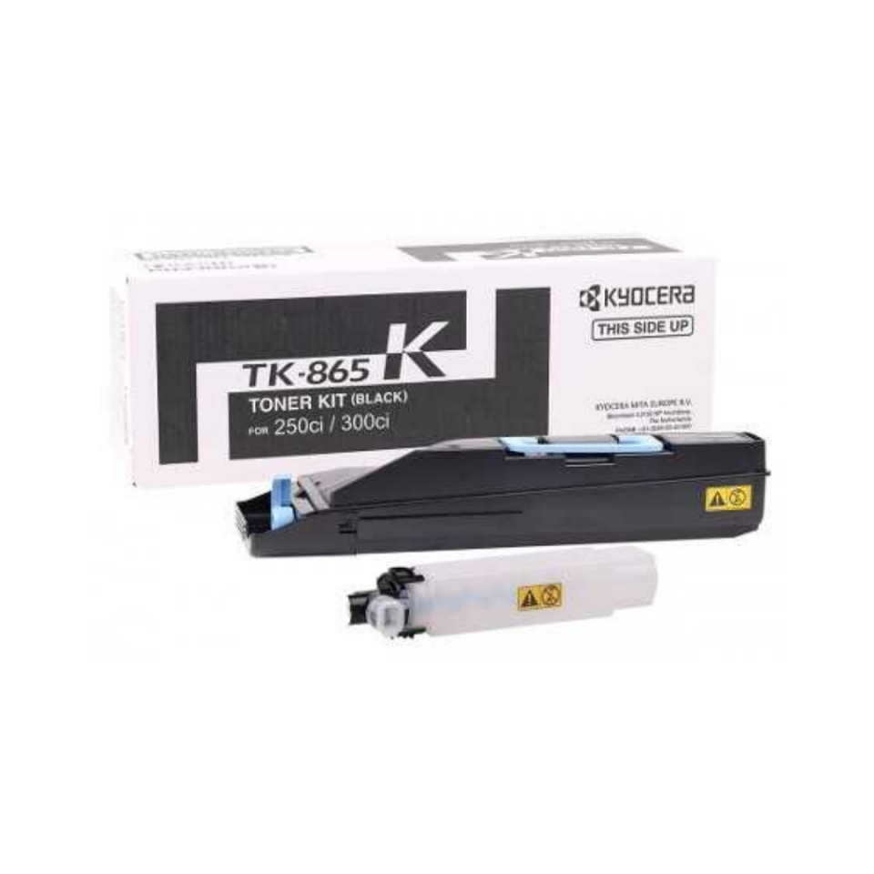 Kyocera Mita TK-865 Siyah Orjinal Fotokopi Toner