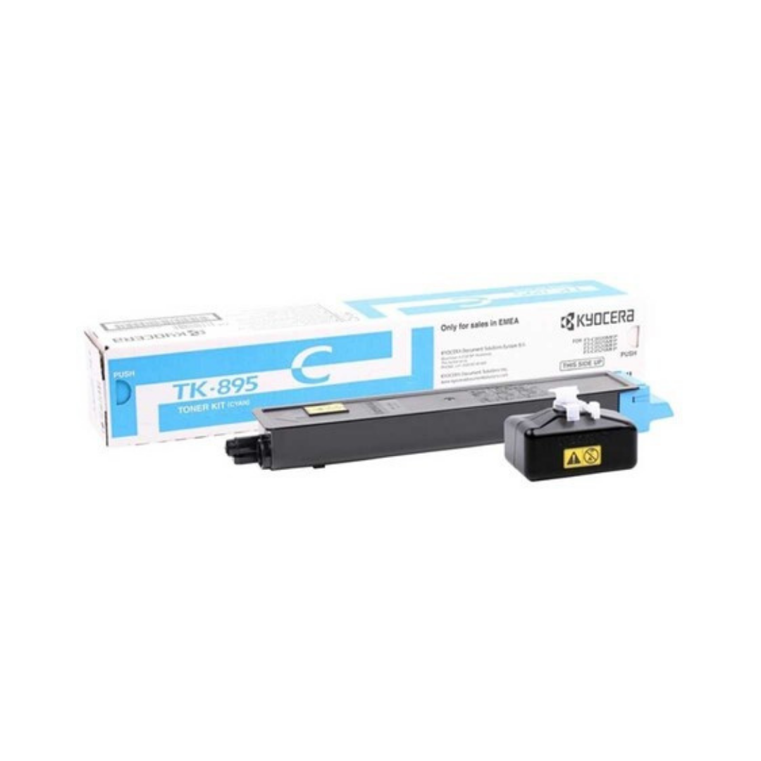 Kyocera Mita TK-895 Orjinal Mavi Toner