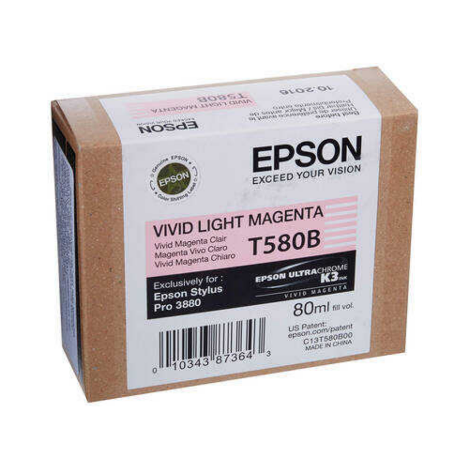 Epson T580B-C13T580B00 Açık Kırmızı Orjinal Kartuş
