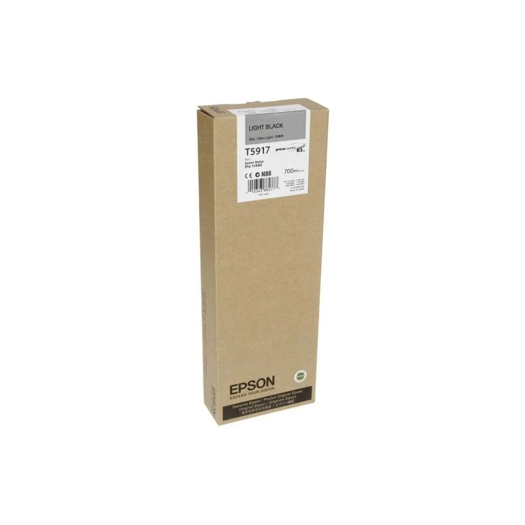 Epson T5917-C13T591700 Açık Siyah Orjinal Kartuş