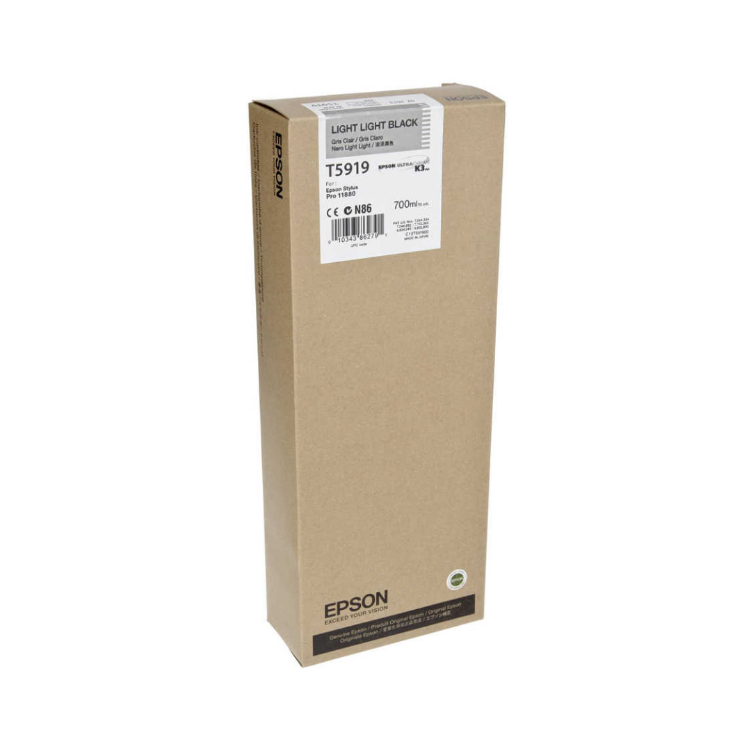 Epson T5919-C13T591900 Açık Açık Siyah Orjinal Kartuş