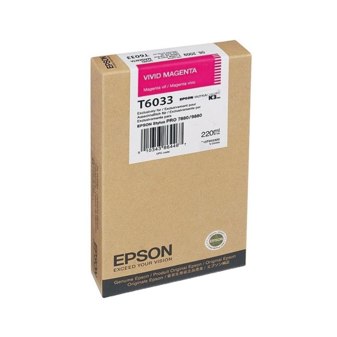 Epson T6033-C13T603300 Kırmızı Orjinal Kartuş