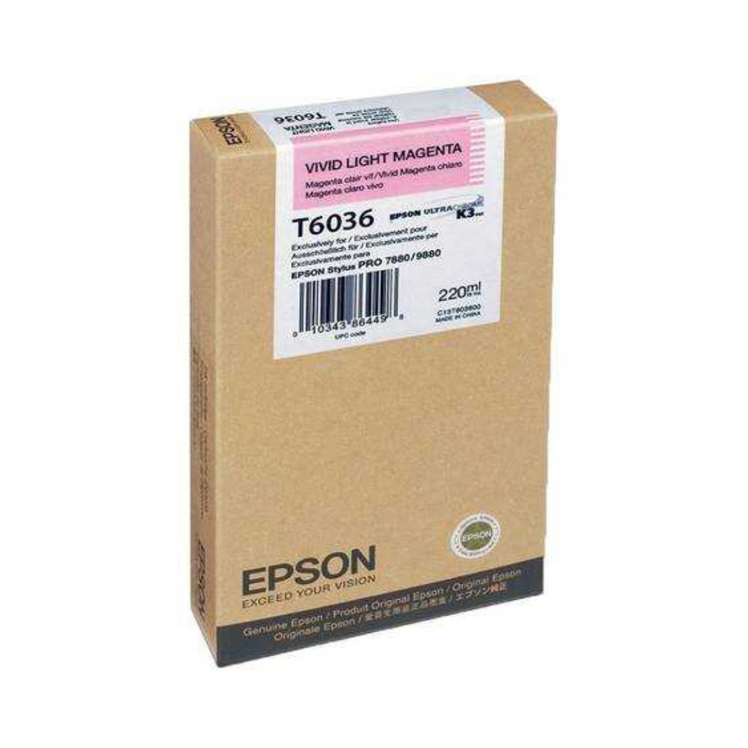 Epson T6036-C13T603600 Açık Kırmızı Orjinal Kartuş