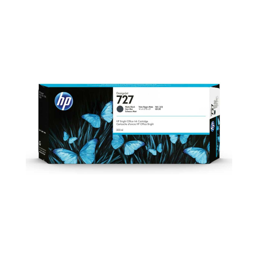 Hp 727-C1Q12A Mat Siyah Orjinal Kartuş